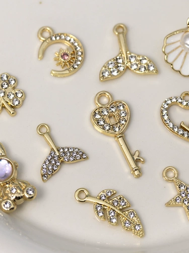 Бриллиантовая брендовая подвеска, браслет ручной работы, ожерелье, аксессуары, микроинкрустация, DIY