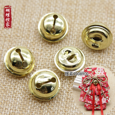 diy金色和风手机壳铃铛发饰