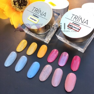 现货 日本TRINA 光疗胶 功能胶色胶 mayu新宠 星空、月光甲油胶