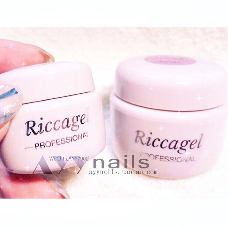 现货 日本Riccagel 美甲光疗胶超亮持久封层 ACE公司新品牌