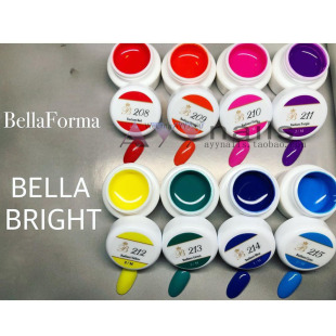 Forma 日本新色 美甲色胶 现货 彩绘胶208 Bella 光疗胶 215 新品