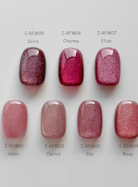 日本irie色胶光疗胶 猫眼胶炫彩磁粉碎钻爆闪反光星空