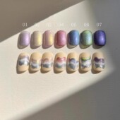 现货日本irie人鱼偏光色梦幻猫眼胶TOY s×INITY色胶光疗胶瓶装 胶