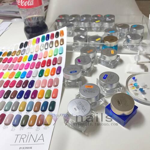 TRINAmayu老师人气甲油胶