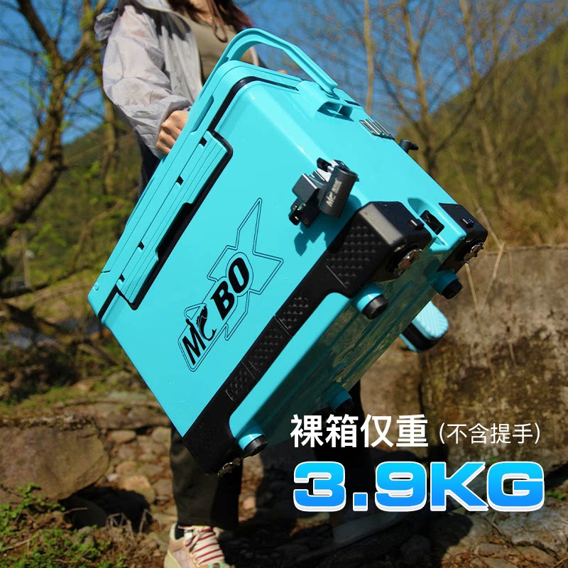 佳钓尼玲珑钓箱全套超轻便携多功能可坐23升小型户外车载钓鱼箱子