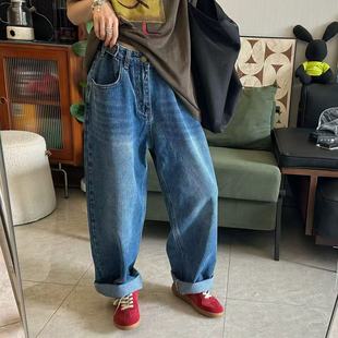 2271 1100 牛仔裤 911 调节腰宽松休闲百搭经典 街头时尚