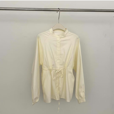 825/7061-1 小衫长袖衬衫女上衣设计感小众