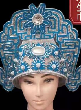 包邮梁山伯祝英台帽子小生才子帽子梁祝帽子戏曲黄梅戏越剧戏剧帽