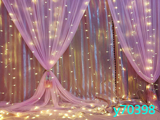 yy主播背景布直播间主播快手喊麦抖音背景布网红背景墙3d布彩灯布