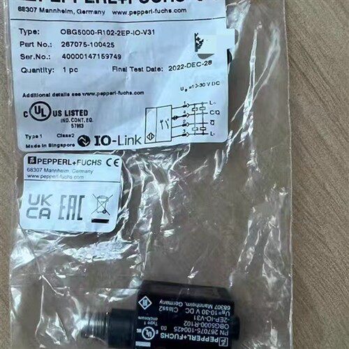 OBG5000-R102-2EP-IO-V31倍加福反射板型光电传感器货号267075