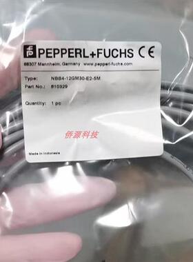 NBB4-12GM30-E2-5M电感式接近开关传感器 货号810329现货