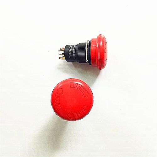 现货全新原装正品欧姆龙急停按钮 A3BE-92D0-R  开孔16MM
