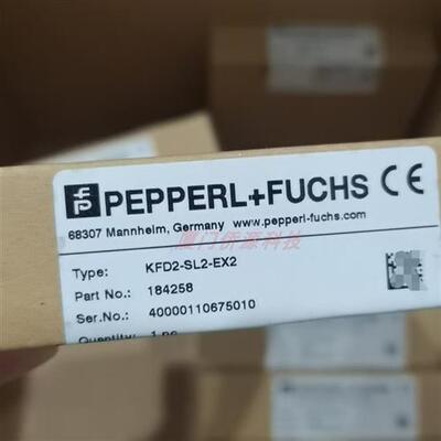 KFD2-SL2-EX2隔离式安全栅 货号:184258全新原装量大价优