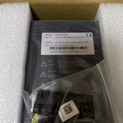 全新 汇川驱动SV630NT3R51 原装正品未拆封 现货供应 欢迎询价