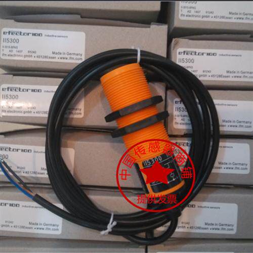 现货供应全新电感式传感器 II5300 II-3015-BPKG质保二年
