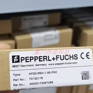 货号70132178全新原装 KFD0 安全栅 1.4S.PS2隔离式 现货 RSH