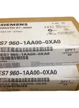 全新正品未开封6ES7 960-1AA00-0XA0 6ES7960-1AA00-0XA0现货销售