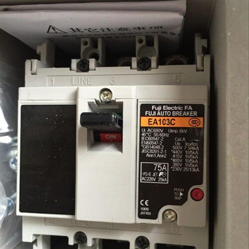 原装正品日本塑壳断路器 EA103C