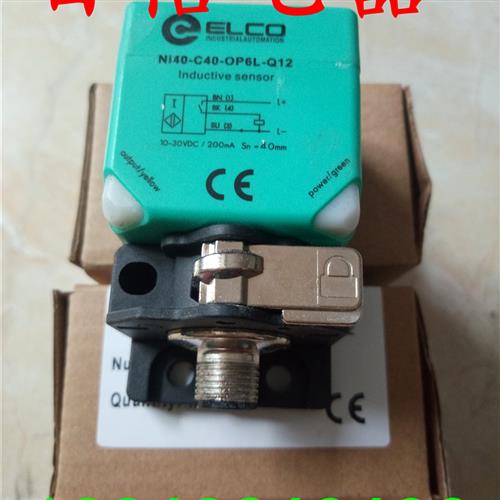 议价全新宜科方形电感式传感器Ni40-W40-ON6L-Q12 Ni40-W40-B