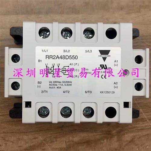 RR2A48D550原装正品瑞士佳乐CARLO软启动继电器假一罚十