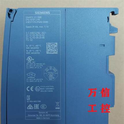 拆机9成新1515F-2 PN安全CPU模块6ES7 515-2FM02-0AB0