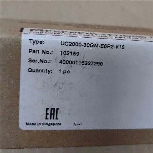UC2000-30GM-E6R2-V15倍加福超音波感测器 货号:102159量大价优