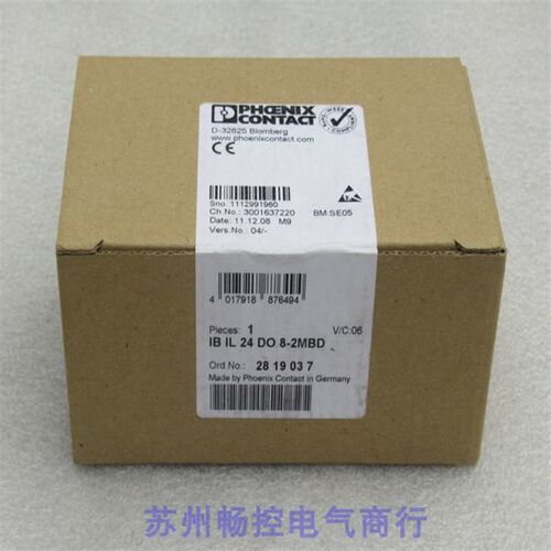 全新PHCENIX CONTACT模块IB IL 24 DO 8-2MBD 现货2819037