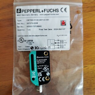 2EP V31倍加福光电传感器 267075 现货 OBT350 0058原装 R100