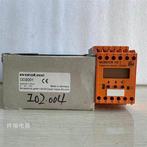 原装正品IFM数据速度监视器 DD2001 D45124 FR-1询价