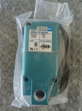 美国高频电磁阀225B-121BA现货供应 原装正品件直动式二位三通