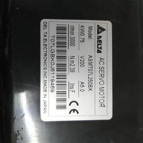 ASMT07L250BK台达伺服电机成色漂亮保修3个月 议价