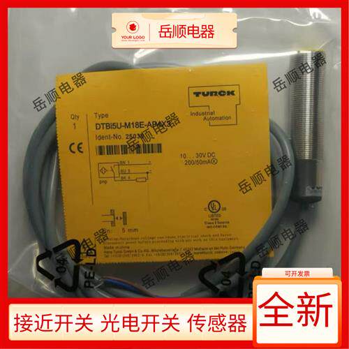 现货图尔克接近开关DTBI5U-M18E-AP4X3 DTBI10U-M30-AP4X2传感器