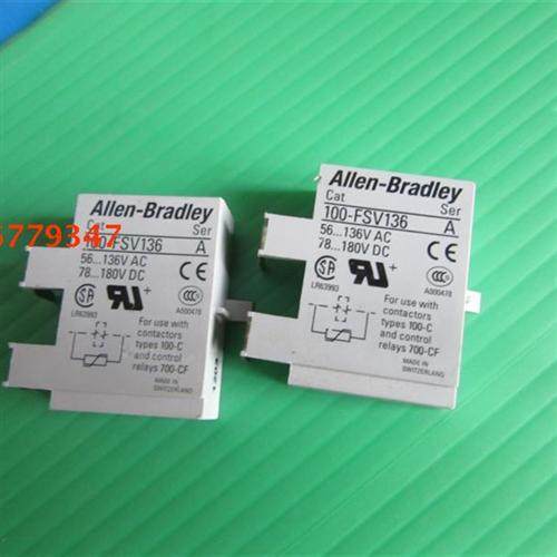 原装 Allen-Bradley接触器辅助触头100-FSV136