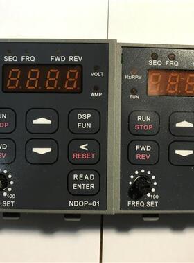 变频器N2系列小面板NDOP-01/02数字显示调速操作面板