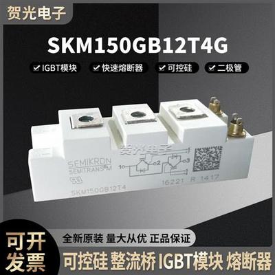 西门康IGBT模块SKM200 300 400 450 600GB12T4/12E4 SKM150GB12VG