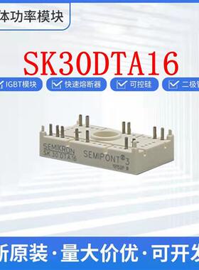 德国西门康 SK30DTA16 SK30DTA12  SK30DTA08 可控硅模块 直发