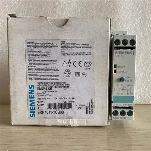原装热敏电阻保护继电器 3RN1011-1CB00