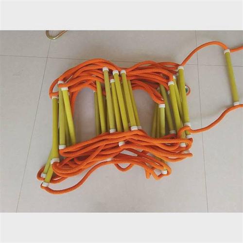 便捷式救生软梯耐高压阻燃软梯电力防滑防护攀爬软梯