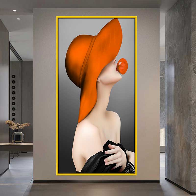 玄关装饰画现代轻奢入户自粘画客厅走廊正对门背景墙画壁画贴画,家居饰品,现代装饰画,淘宝优惠券,粉丝福利购,淘宝优惠卷