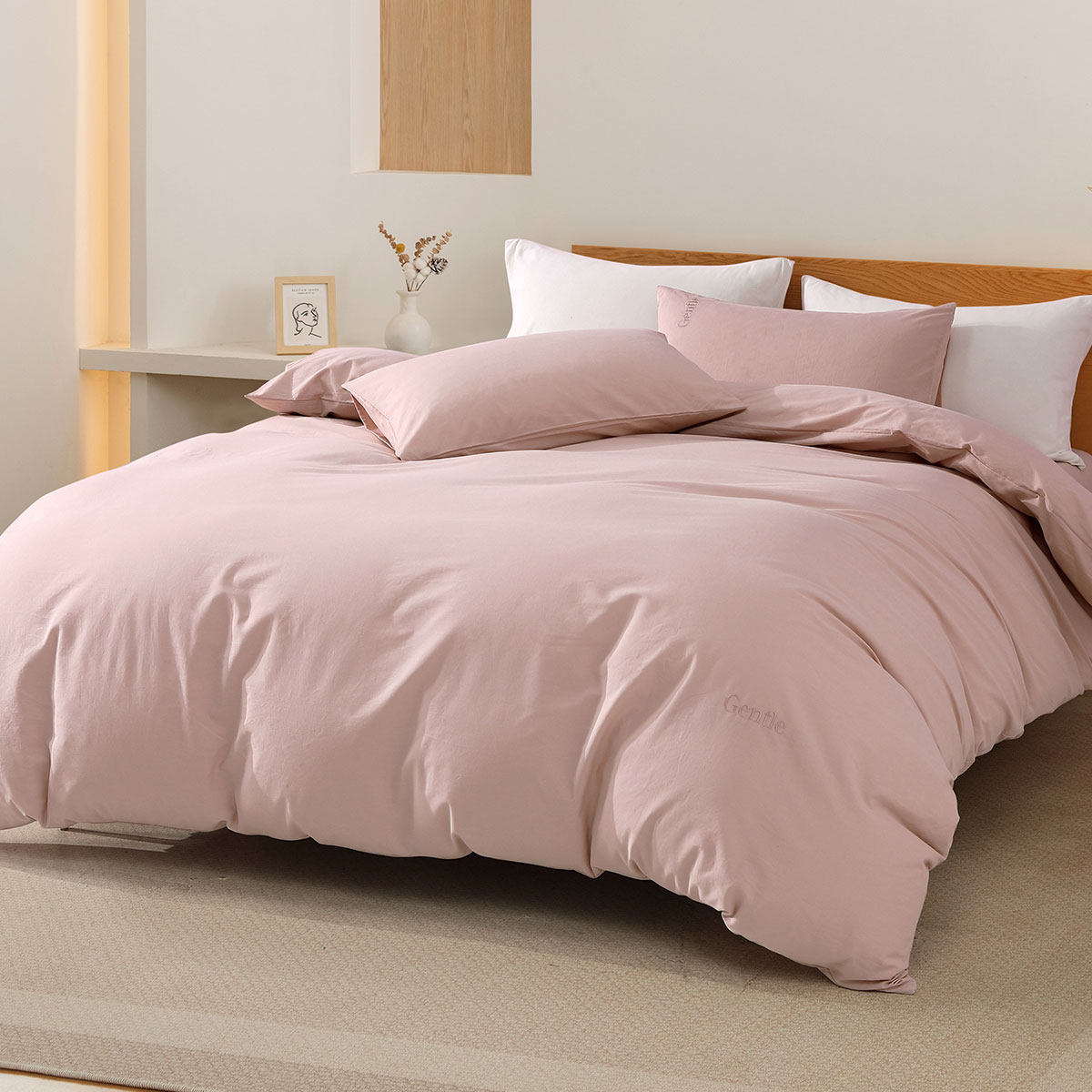 水星家纺水洗棉被套单件裸睡纯棉被子套被子罩全棉床上用品芙云,床上用品,被套,淘宝优惠券,粉丝福利购,淘宝优惠卷