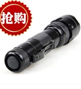 正品CREE Q5 WF-502B强光手电筒 户外ULTRA-FIRE露营安防射鱼渔轮