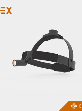 LoupeLight 1S医用LED头灯放大镜3W口腔牙科耳鼻喉宠物外科检查