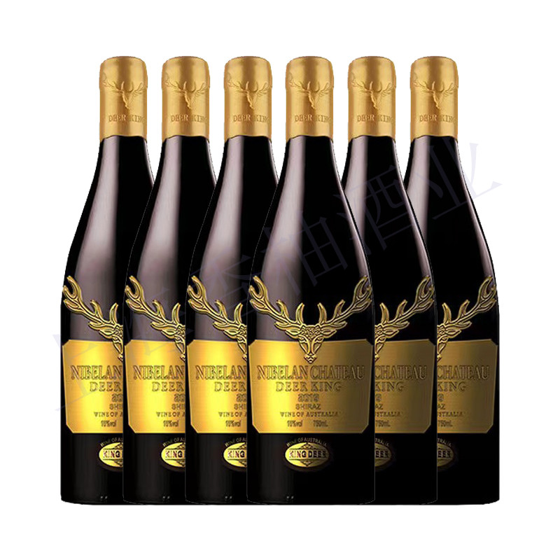 澳洲进口鹿王干红葡萄酒 2019金标 稀有16度红酒 750ml
