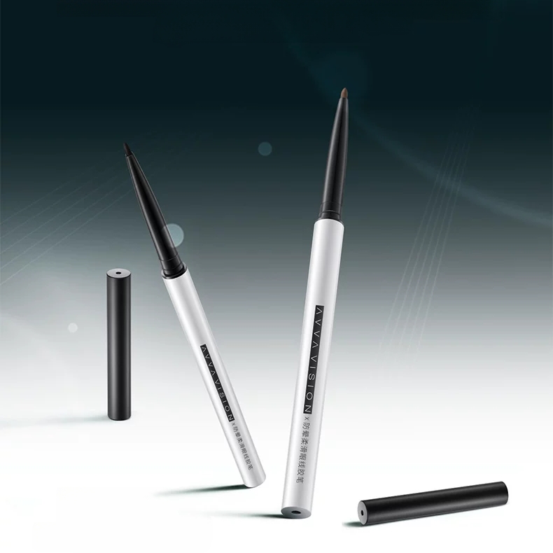 AVVA VISION/艾微防晕柔滑眼线胶笔防水防汗不易脱色持久不易晕染