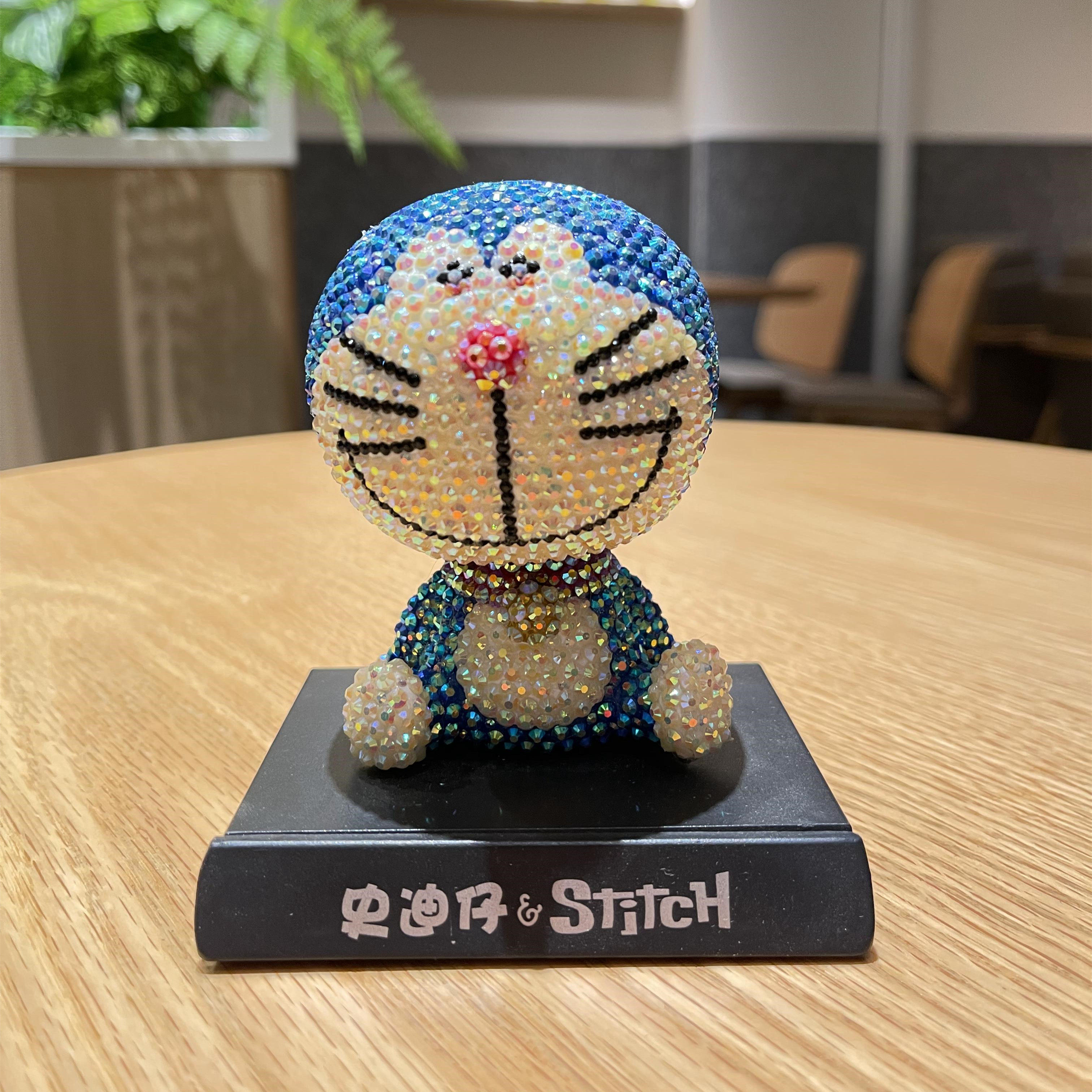 车摆件车饰小叮当车载蓝胖子