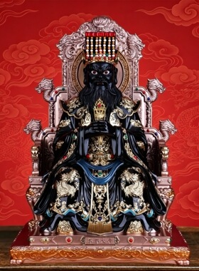 酆都大帝神像丰都大帝北阴大帝12寸16寸19寸北太帝君家用供奉摆件