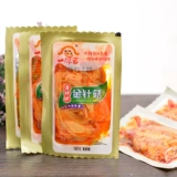 Блюдо с ароматными грибами Enoki 1 Catties из красного масла под едой острый вентилятор маленькая сумка, небольшая упаковочная закуска 500G