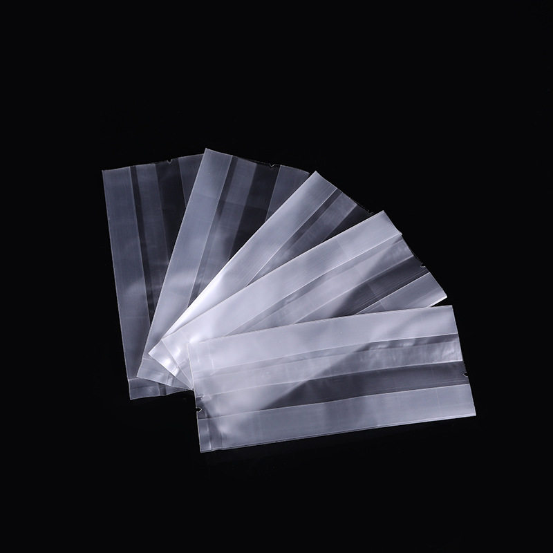 跨境半透明磨砂饼干袋平口机封袋曲奇点心蛋黄酥月饼包装袋现现货