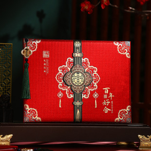 跨境结婚礼金登记簿喜事记账簿国风国潮礼薄嘉宾签到礼单复古热销