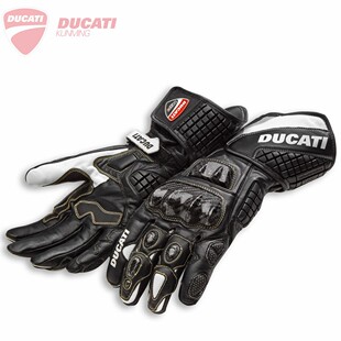 杜卡迪手套碳纤维Corse C3摩托车SPIDI牛皮耐磨耐热保护安全骑行